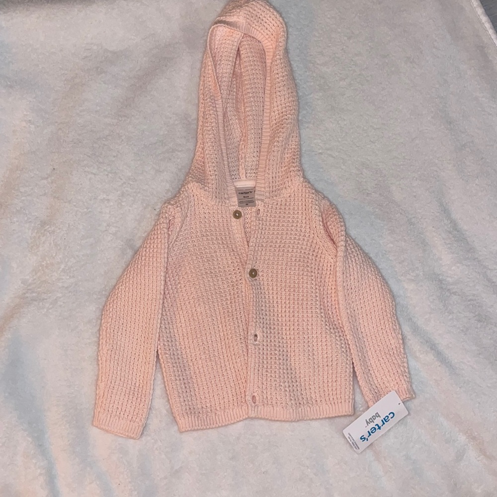 Carters 9 month hooded sweater